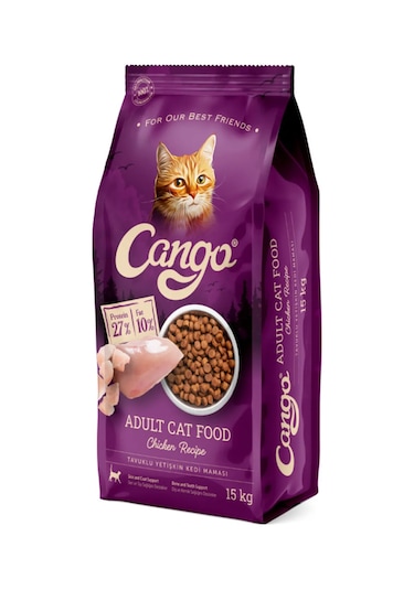 Cango Yetişkin Kedi Maması Tavuk Etli 15 KG