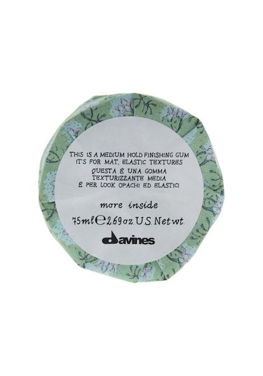 Davines Medium Hold Finishing Gum Orta Tutucu Sonlandirma Sakızı 75 ML
