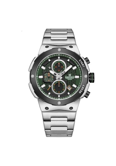 Naviforce Erkek Kol Saati Fonksiyonlu Çelik Kordon 2207 Gümüş