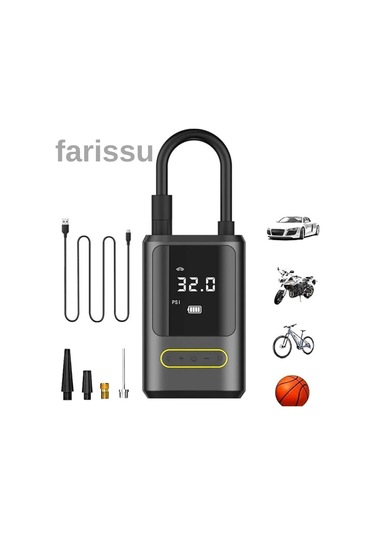 Taşınabilir Şarjlı Akıllı Lastik Şişirme Pompası Model: Atj-8466