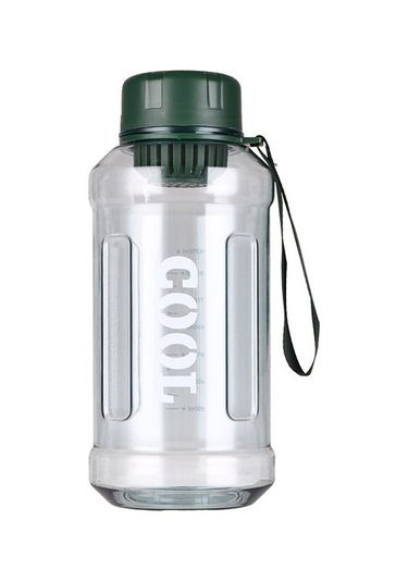 1200ml Yaz Filtre Büyük Kapasiteli Ağ Anti-düşme Plastik Su Bardağı Ewlzv8 Yeşil