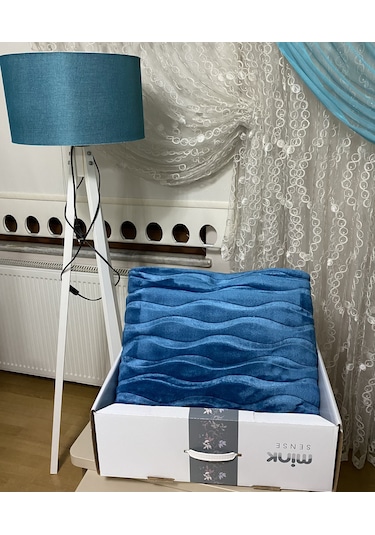 Sense 521 İndigo Battaniye Tek Kişilik