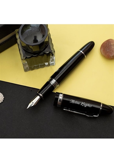 Kişiye Özel Metal Kutulu Bradley Dolma Kalem Seti