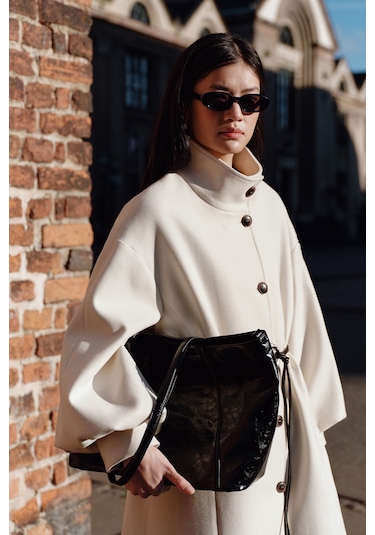 Gaıa Geniş Kaban Ekru Ekru