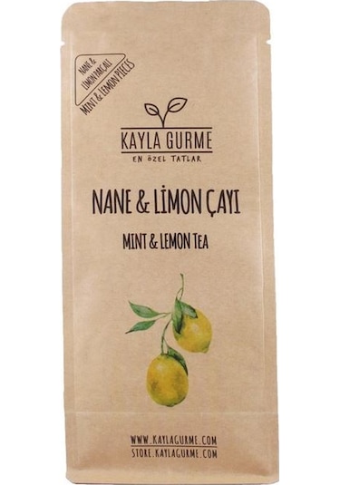 Kayla Gurme Nane Limon Çayı Nane Limon Taneli 1 KG