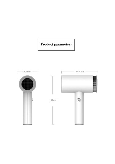 Lixiaqu01 Yeni Kablosuz Saç Kurutma Makinesi Yüksek Rüzgar Hızı