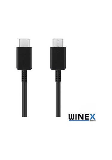 Winex Dg-977 Type-C To Type-C Data Ve Şarj Kablosu Siyah