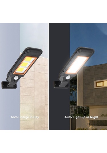 Novahub Tg-ty058 Güneş Enerjili 60 Led Duvar Lambası, Ip65 Su Geçirmez, Uzaktan Kumandalı, 3-5m Hareket Sensörü Diğer