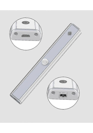 Gece Lambası Çift Renkli Şarj Edilebilir İnsan Vücudu İndüksi Çok Renkli