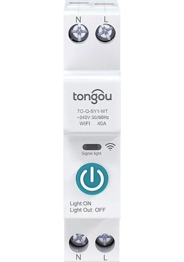 Maoyaya Hallow Tuya Wifi Akıllı Devre Kesici, Çok Renkli Uzaktan Kumandalar, Kablosuz Tasarım Çok Renkli