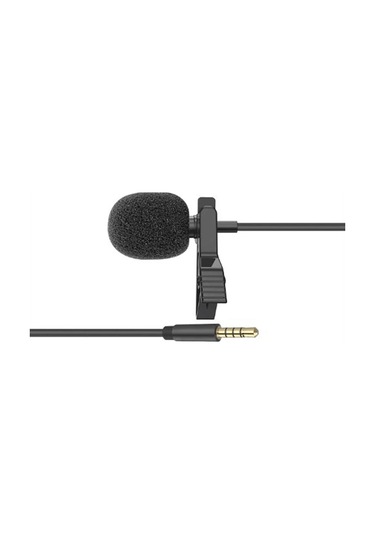 Snopy Sn-m20 Siyah Akıllı Telefon Ve Youtuber Metal Mandallı, Yaka Mikrofonu