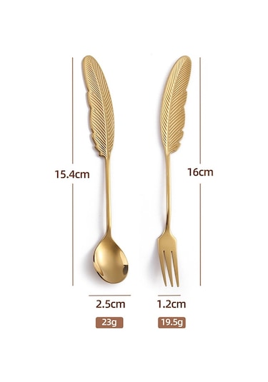 Paslanmaz Çelik Tüy Kaşık Çatal