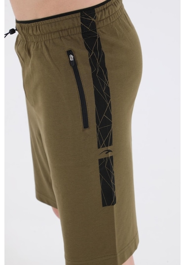 Maraton Sportswear Regular Erkek Basic Zeytin Şort 21042-zeytin Zeytin Yeşili