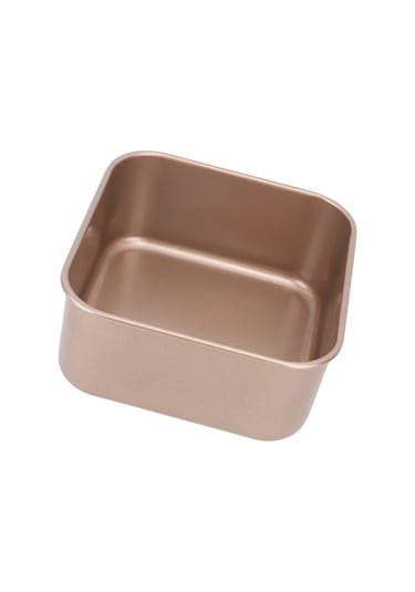 Shineyee Altın Renkli Kalınlaşmış Karbon Çelik Pasta Tepsisi, Anti- Yapışkan Tabaka, Fırın Uygun, Çok Amaçlı: Ekmek, Kek, Barbekü, Hafif Saklama Diğer