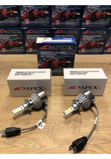 Led Xenon H4 Şimşek Etkili 60 W 10800 Lumen