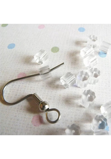 Silikon Küpeler, 200 Adet Yumuşak Kulak Tıkacı, Şeffaf Küpeler