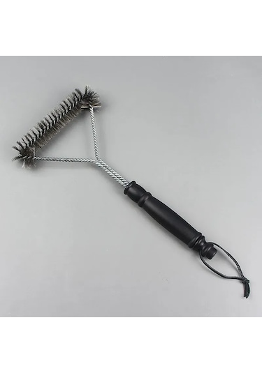 Suofeng Barbekü Izgarası Temizleme Fırçası, Dayanıklı Çelik Telli, Kaliteli Yağ Ve Kireç Temizleyici, Tek Kullanim, Gümüş Rengi Diğer