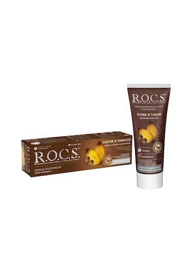 R.o.c.s. Kahve & Tütün Lekelere Karşı Diş Macunu 60ml