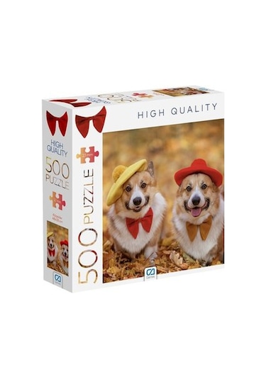 500 Parça Köpekler Puzzle