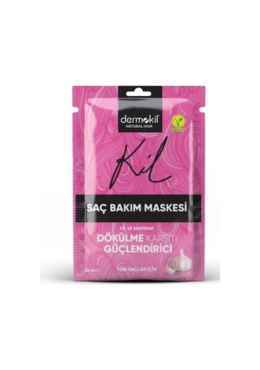 Dermokil Kil ve Sarımsaklı Saç Bakım Maskesi 35 ML