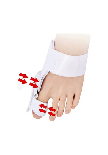 Akestoria Med Ayarlanabilir Cırtlı Baş Parmak Kemik Jel Düzeltici Fc-004 Standart