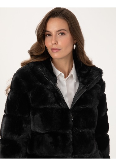 Pierre Cardin Kadın Siyah Mont 50308995-vr046 Siyah