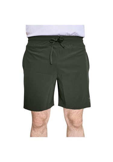 Raru Dokuma Şort Perdo Yeşil Yeşil