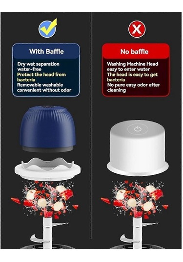 Mükemmel Elektrikli Sarımsak Doğrayıcı Gıda Doğrayıcı Kablosuz Mini Sarımsak Aletleri Soğan Sarımsak Sebze Kesici Sarımsak Presi Kırıcı Siyah