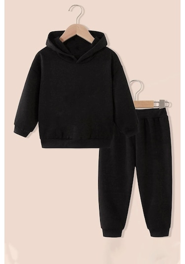 Baskılı Çoçuk Eşofman Takımı Kırmızı2 Kırmızı