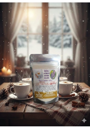 Meşhur Bucak Salebi,dilek Salep,salep 25g,saf Salep
