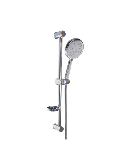 3 Fonksiyonlu Çevirmeli Duş Seti Venüs Model Sürgülü Duş Seti Krom