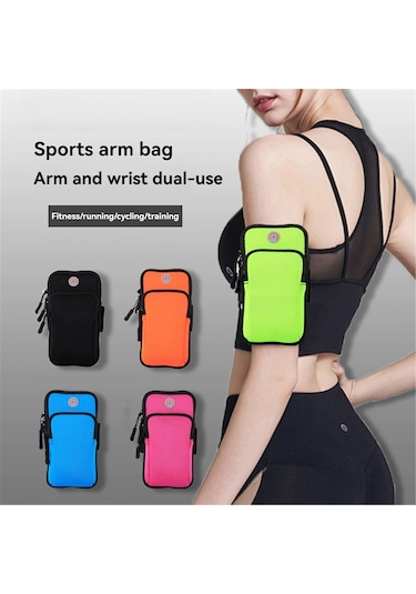 Yuntech01 Su Sporları İçin Evrensel Su Geçirmez Kol Çantası - Koşu, Yürüyüş, Bisiklet, Kamp, Spor Salonu, Dalış İdeal Mavi