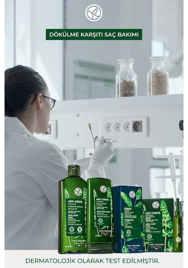Yves Rocher Saç Dökülmesine Karşı Güçlendirici Prebiyotik Vegan Şampuan 300 ML