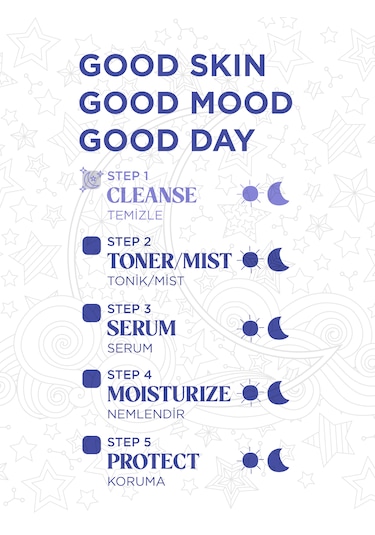 Cosmed Beauty Squad Blue Moon Dust Enzyme Peeling - Azelaik Asit ve Mandelik Asit İçeren Enzim Peeling Toz Temizleyici 55 g