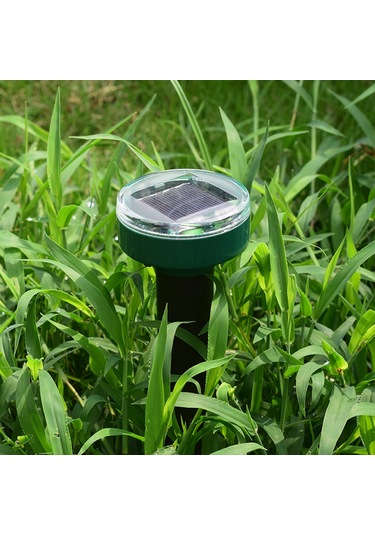 Symbee Güneş Enerjili Ultrasonik Fare Kovucu, Çevre Dost, 600mah Batarya, 10-20m², Ev/park/ Bahçe Kullanıma Uygun, Kolay Kurulum