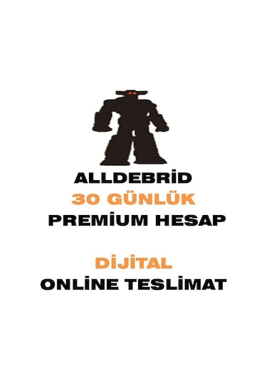 1 Aylık 30 Günlük Alldebrid Premium Hesap