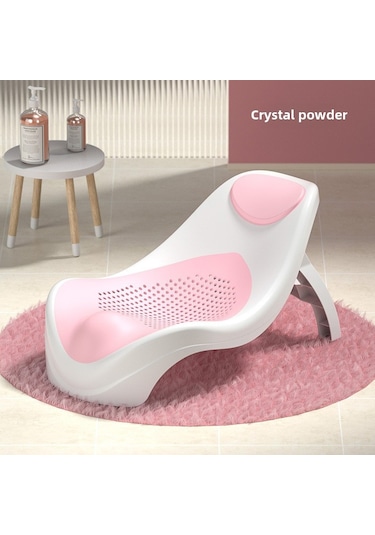 Reedark Yeni Doğan Bebeği Nü Z İçin Kaygan Banyo Ağı, Kollük Yatak Fonksiyonu, Pp+tpe Materyal, Yumuşak Ve Güvenli , Geni Ş Kullanim Alani Kristal Pembe