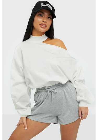 Madmext Mad Girls Gri Basic Şort Mg1293 GRİ
