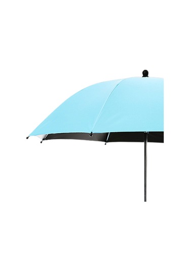 Suntek Bebek Arabası Şemsiyesi Kelepçeli Seyahat Yaz Açık Mavi Mavi