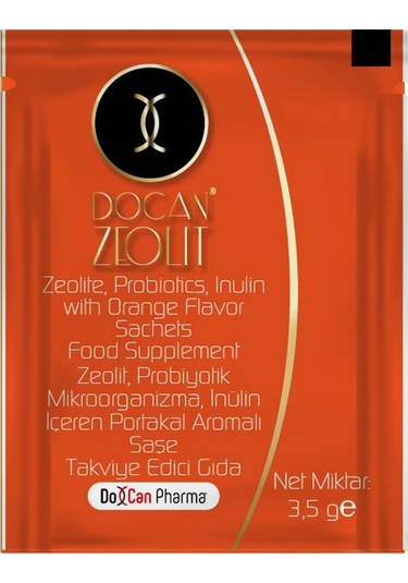 Docan Pharma Portakal Aromalı Oral İnülin Probiyotik Toz 60 Şase