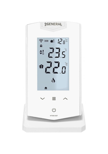 General HT500 SET Kablosuz Akıllı Oda Termostatı Beyaz