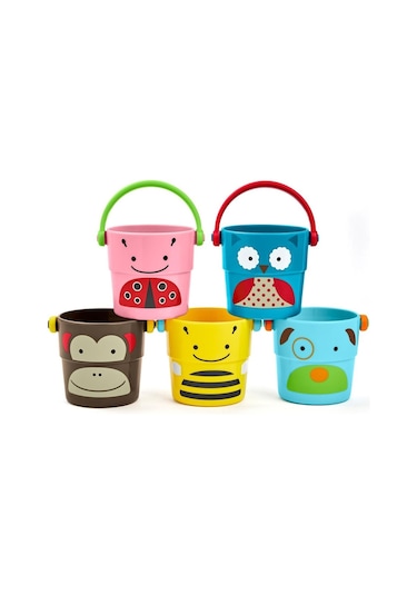 Skip Hop Zoo Banyo Oyuncağı Kova Seti