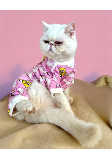 Toad Teddy Penye Kedi Tulum Ve Yastık Takım Uyku Seti