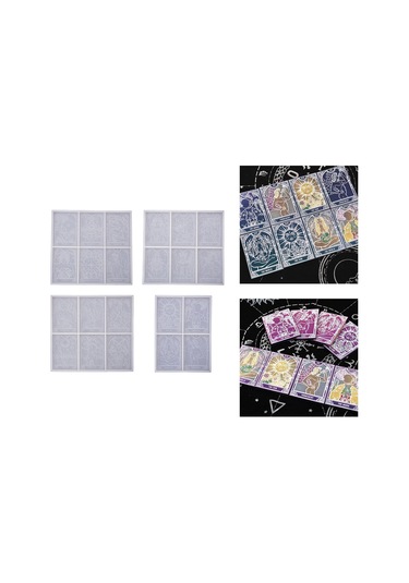 Suntek Tarot Kartları Reçine Kalıpları 22 Farklı Büyük