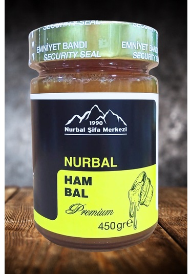 Nurbal Şifa Merkezi Ham Bal 450 G