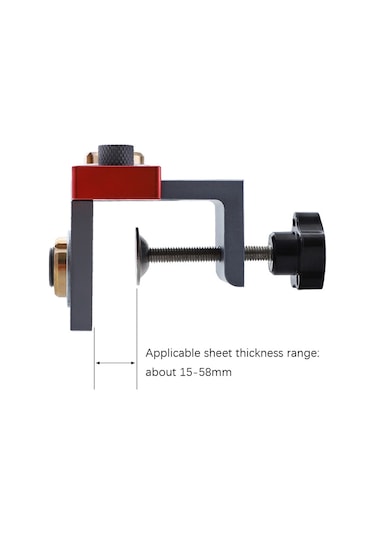 Sones 3'ü 1 Arada Delme Konum Belirleyici Yuvarlak Ahşap Konnektörler Açık Makine Konum Belirleyici Monomer + Somun Anahtarı