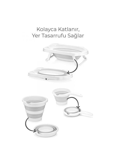 Bgt Hobby Life Magic Katlanır Küvet Seti