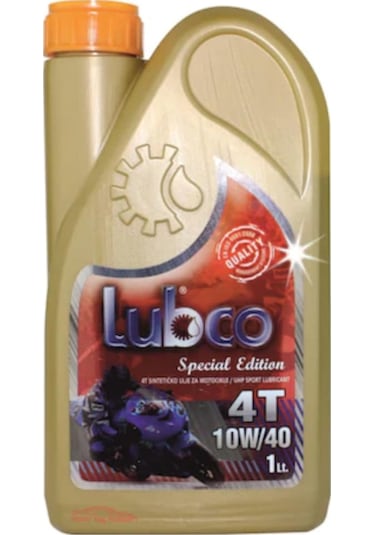 Lubco 10W-40 4t Semi Sentetik Motosiklet Yağı 1 L 1 L