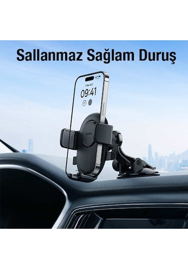 Baseus Ultracontrol Lite Series Ön Cam Ve Torpido Üstü Araç Tele