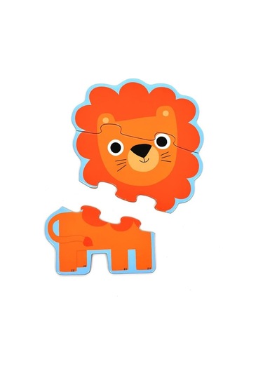 Djeco Ilerleyen Puzzle In The Jungle 3,4,6,9 Pcs